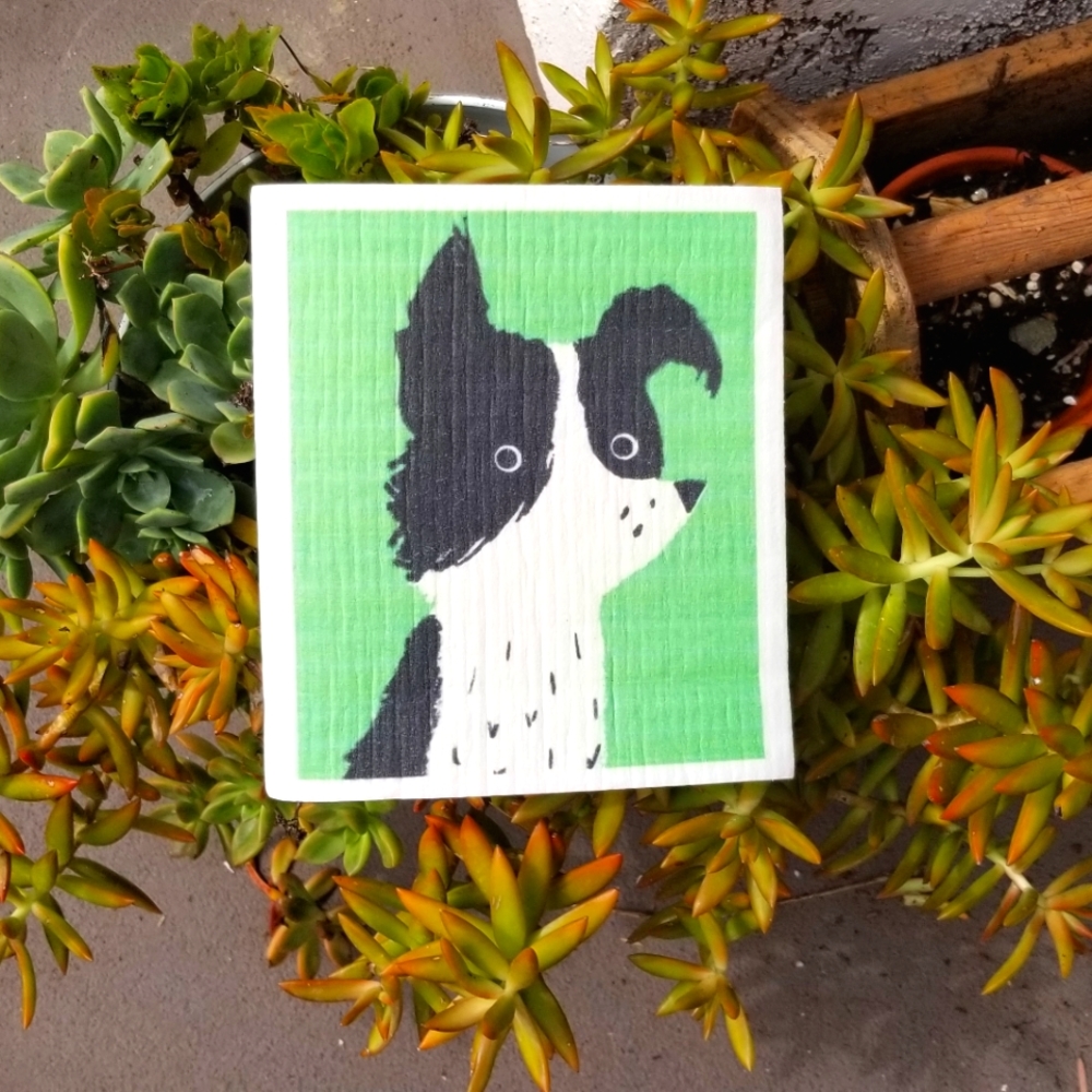 Set of 2 Swedish Dish Cloths Kitchen Towel Paper Towel Replacement - Picture 3 of 5